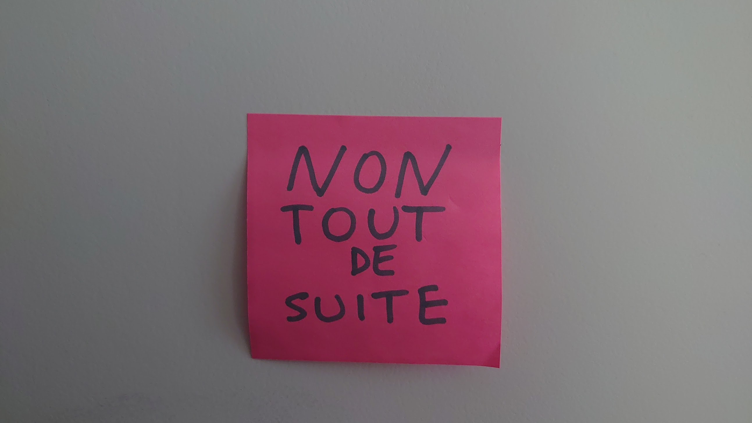 Poème de post-it 