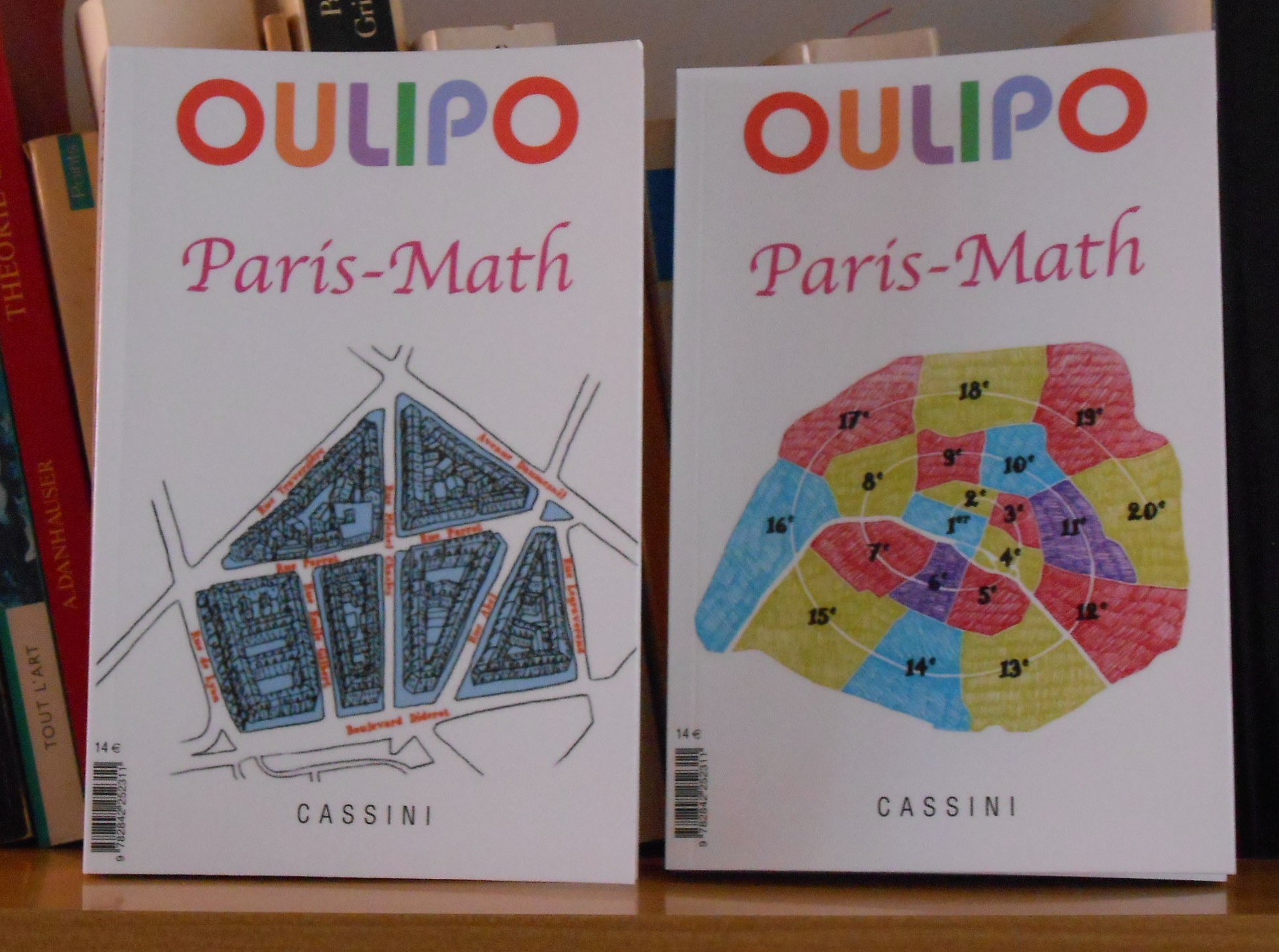 Paris-math, the livre, le book